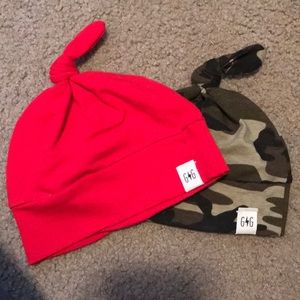 Brand new top knot hats